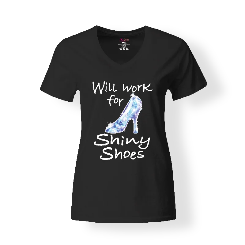 Will Work for Shiny Shoes T-Shirt