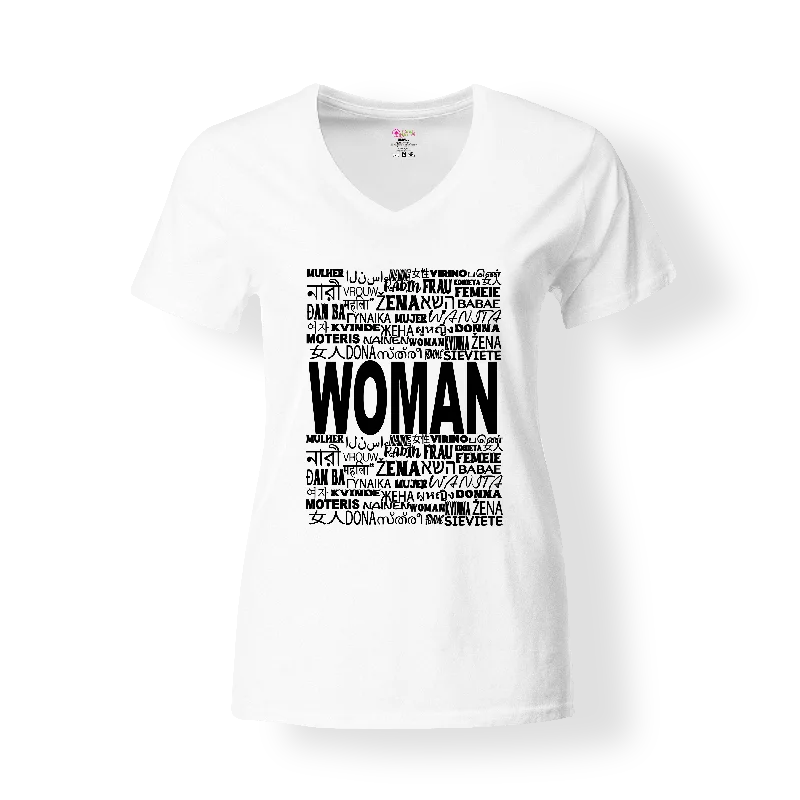 Woman in Every Language T-Shirt