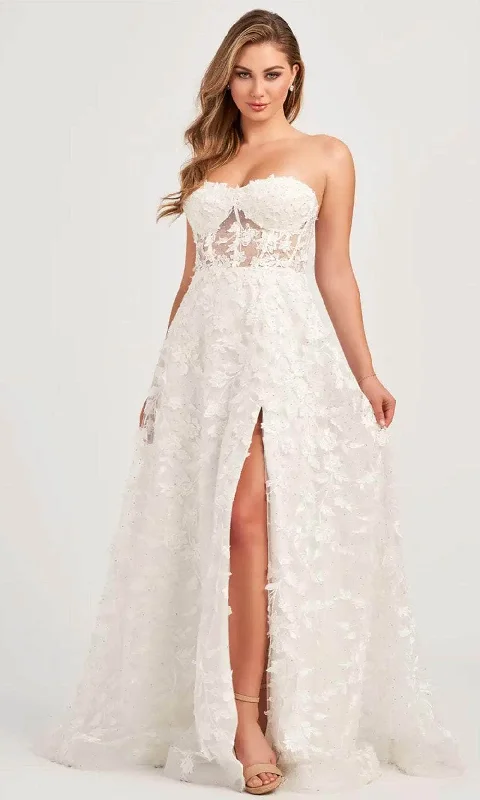 Colette By Daphne CL5249 - Sweetheart Lace Prom Dress