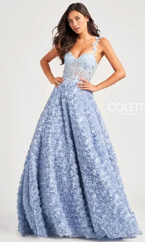 Colette By Daphne CL5250 - Corset Illusion Ballgown