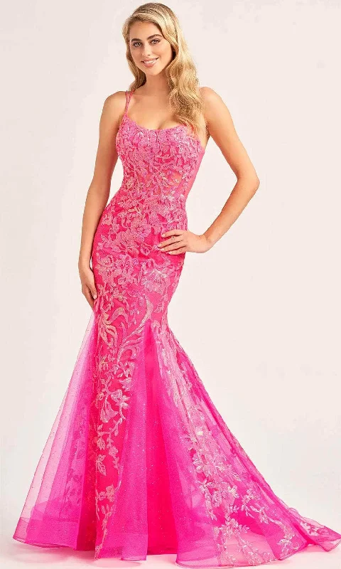 Ellie Wilde EW35008 - Sequin Scoop Evening Dress