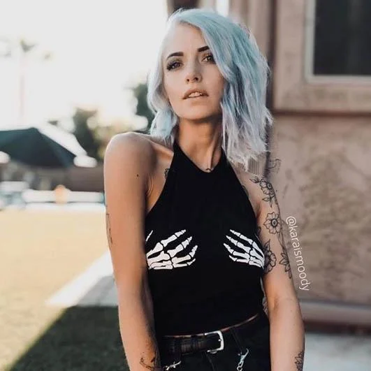 Sexy Skeleton Tank Top