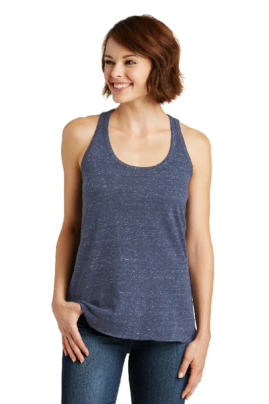 District  Women's Cosmic Twist Back Tank. DM466