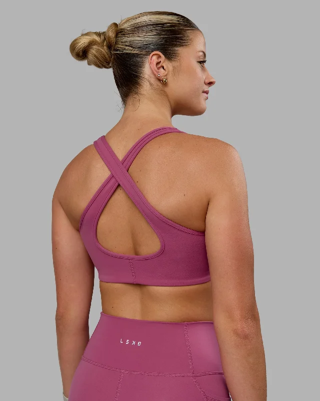 Stamina Sports Bra - Mauve Haze